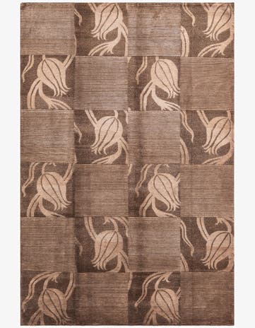 6' 9 x 10' 2 Hand Knotted Darya Wool Rug