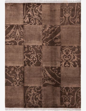 5' 10 x 8' Hand Knotted Darya Wool Rug