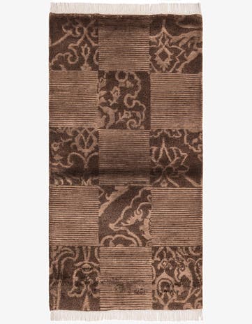 2' 7 x 5' 2 Hand Knotted Darya Wool Rug