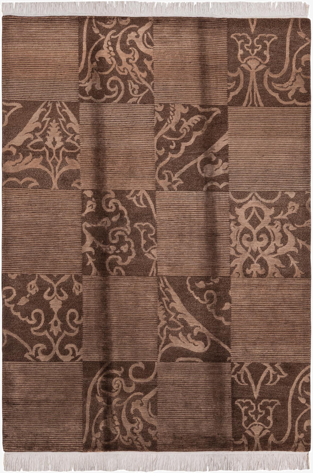 Primary image 5' 9 x 8'  Hand Knotted Darya Wool Rug