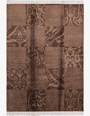 5' 9 x 8' Hand Knotted Darya Wool Rug