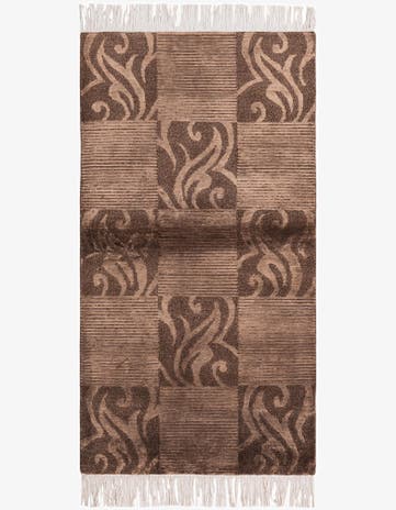 2' 7 x 4' 11 Hand Knotted Darya Wool Rug