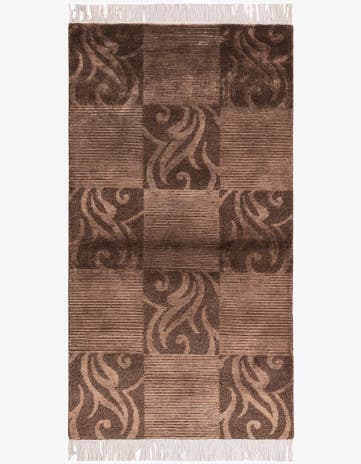 2' 7 x 4' 11 Hand Knotted Darya Wool Rug