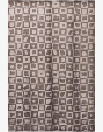 6' 9 x 10' Hand Knotted Darya Wool Rug