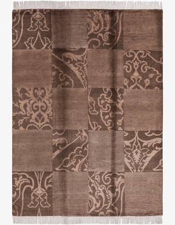 5' 9 x 8' 1 Hand Knotted Darya Wool Rug