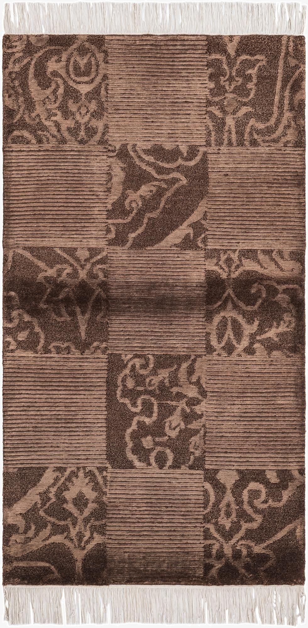 2' 7 x 4' 11  Hand Knotted Darya Wool Rug