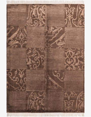 4' 10 x 6' 9 Hand Knotted Darya Wool Rug