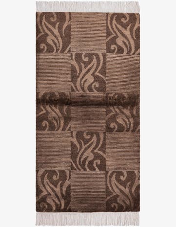 2' 7 x 4' 11 Hand Knotted Darya Wool Rug