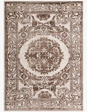 Chocolate Brown Hermitage Rug