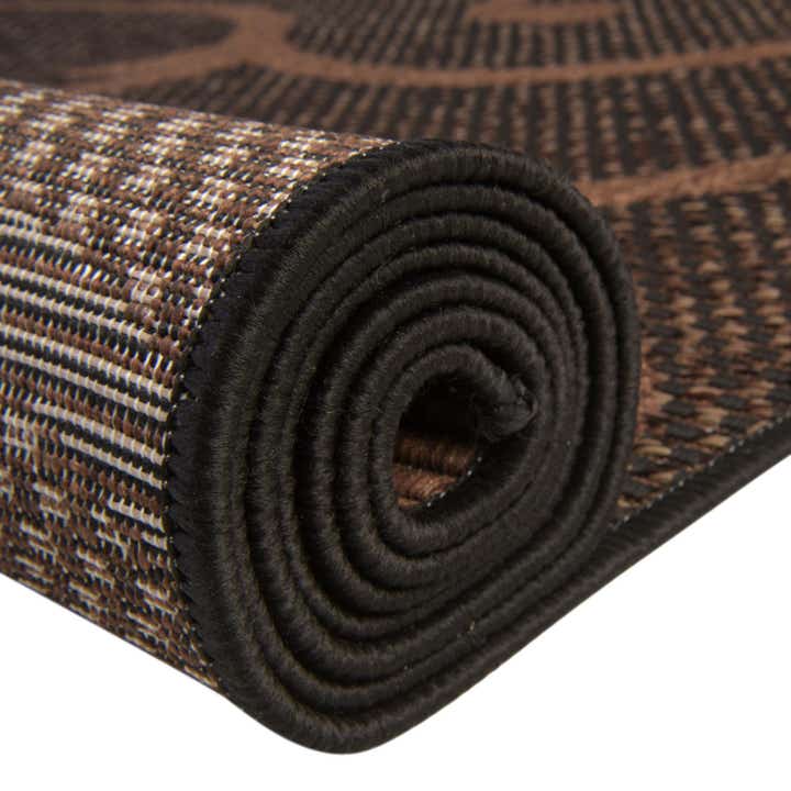 3' 3 x 5' 3 Easy-Clean Botanical Indoor / Outdoor Rug