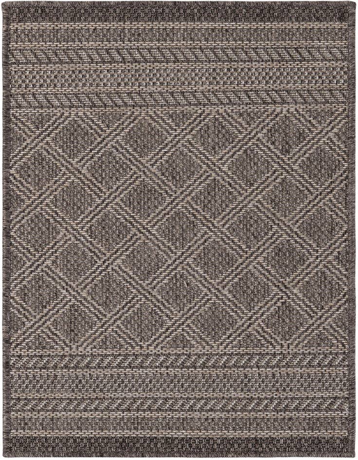 Detail image of 2' x 3' 1 Easy-Clean Lattice Indoor / Outdoor Rug