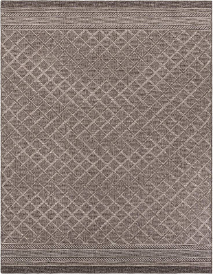 Detail image of 9' x 12' Easy-Clean Lattice Indoor / Outdoor Rug