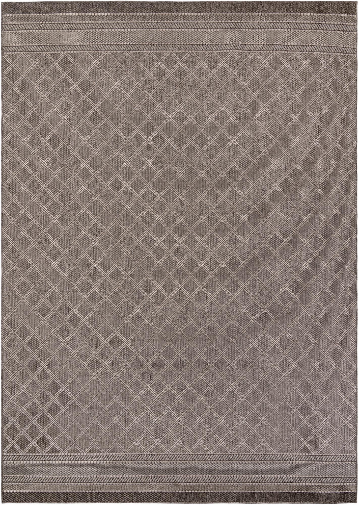 10' x 14' 1 Washable Lattice Indoor / Outdoor Rug
