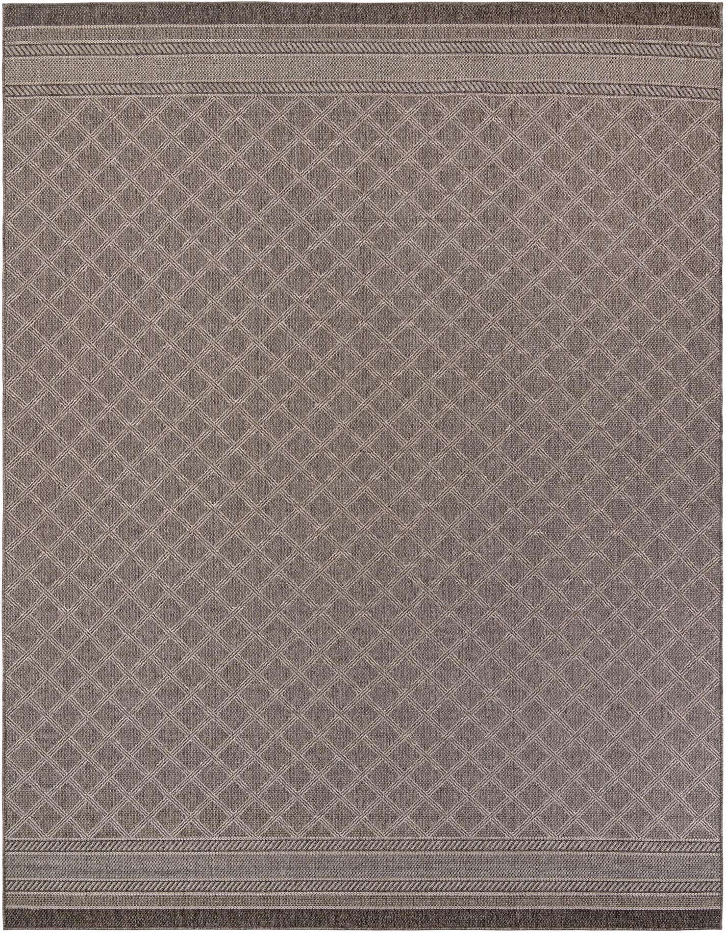 10' x 14' 1 Easy-Clean Trellis Indoor / Outdoor Rug