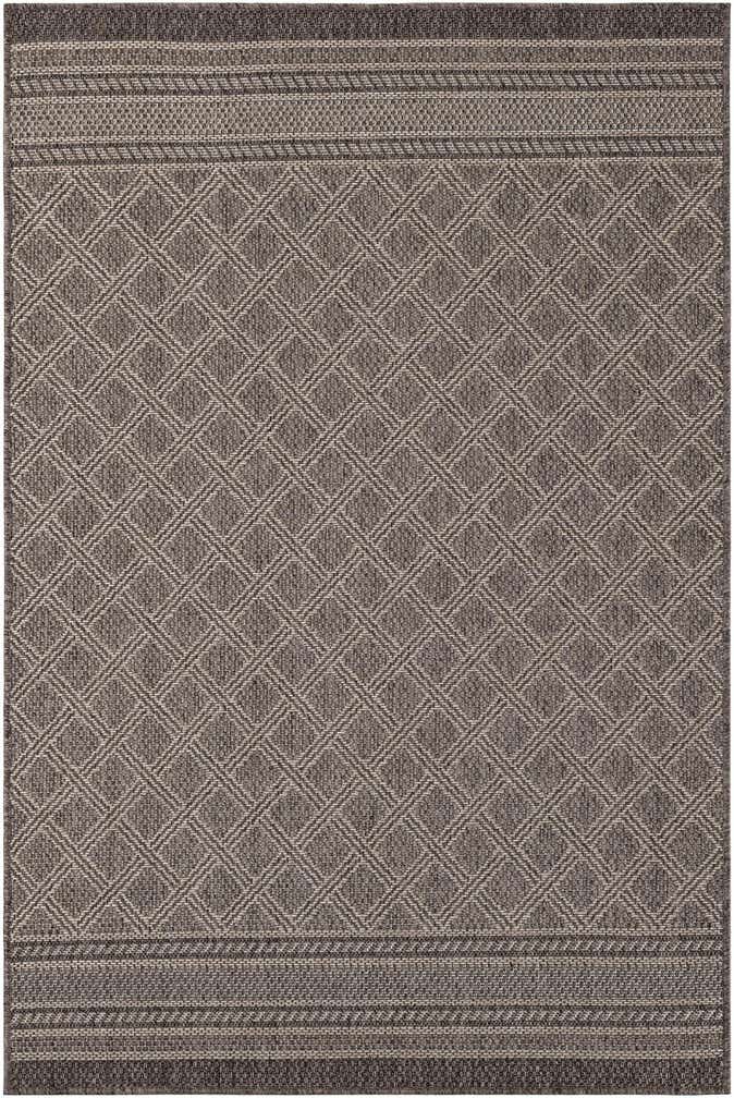 4' 1 x 6' 1 Easy-Clean Trellis Indoor / Outdoor Rug