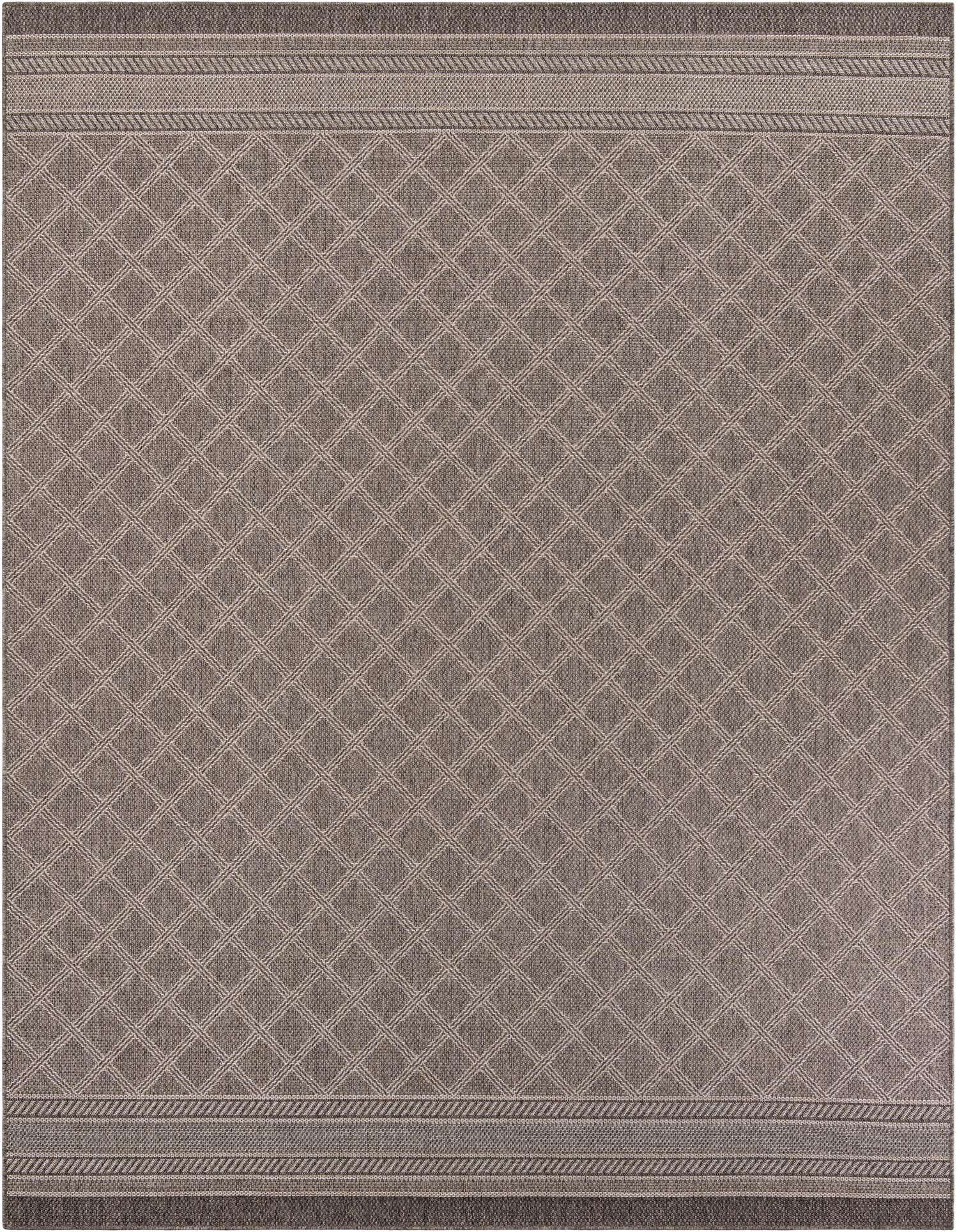 9' x 12' Easy-Clean Trellis Indoor / Outdoor Rug