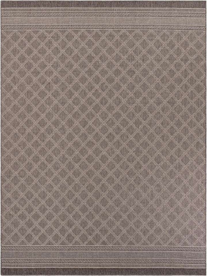 9' x 12' Easy-Clean Trellis Indoor / Outdoor Rug