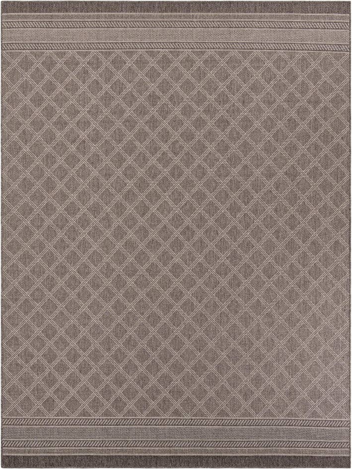Detail image of 9' x 12' Easy-Clean Trellis Indoor / Outdoor Rug