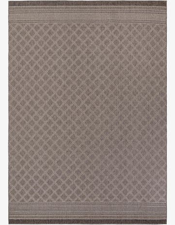 10' x 14' 1 Easy-Clean Trellis Indoor / Outdoor Rug