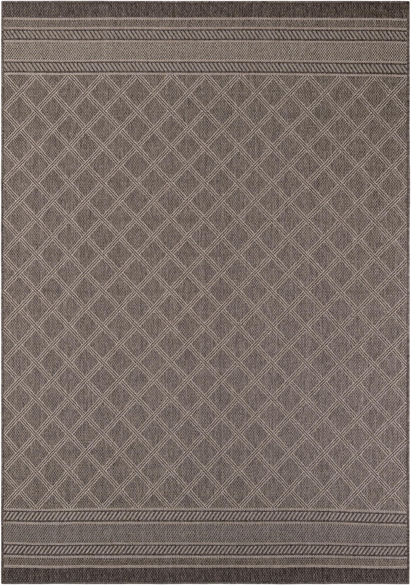 Primary image 7' 1 x 10'  Washable Trellis Indoor / Outdoor Rug