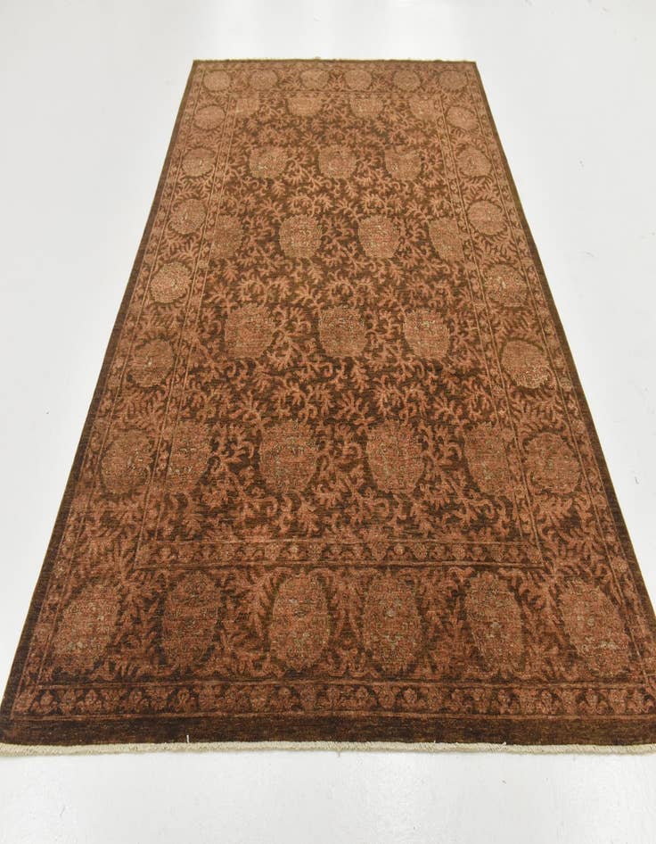 Detail image of 6' 8 x 9' 10  Hand Knotted Peshawar Ziegler Rug