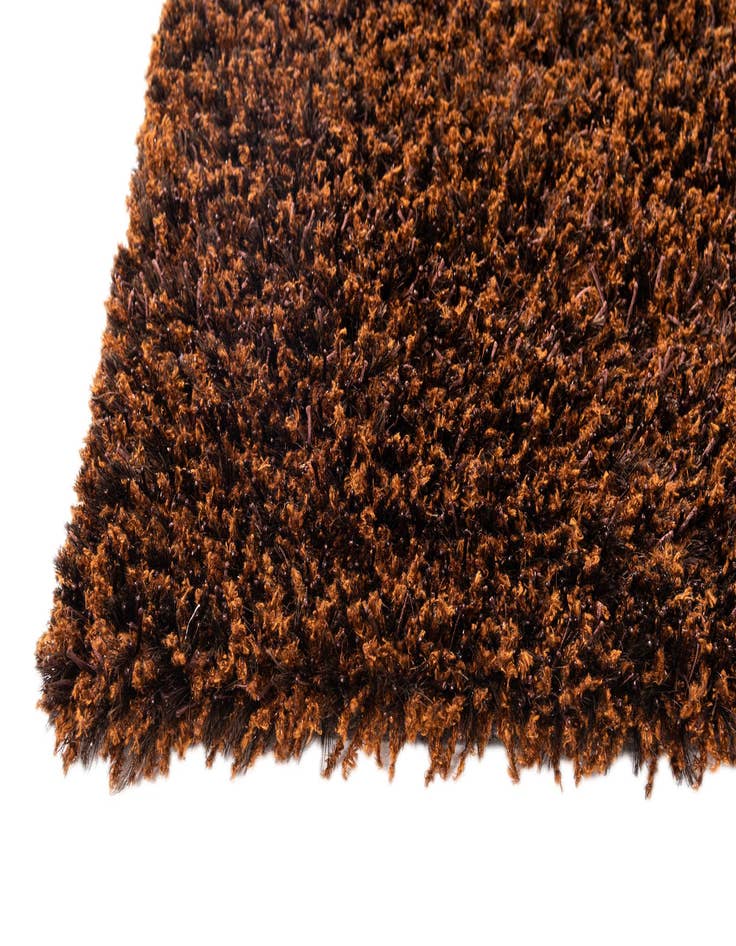 Detail image of 5' 7 x 8'  Hand Knotted Solid Shag Rug