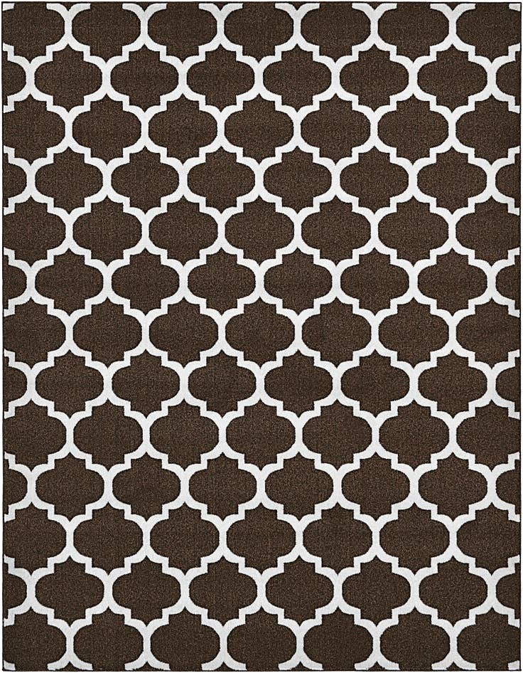 Detail image of 7' 10 x 11' Trellis Rug