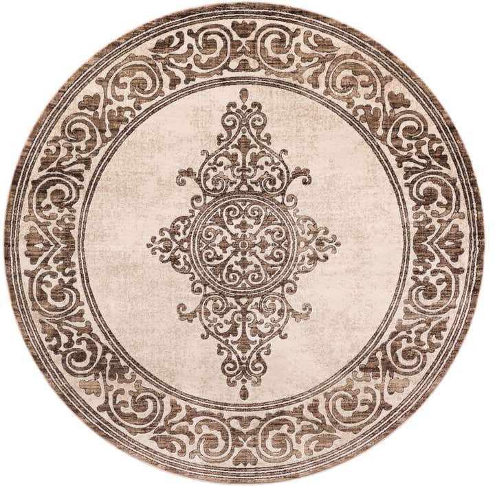 7' 10 x 7' 10 Hermitage Round Rug