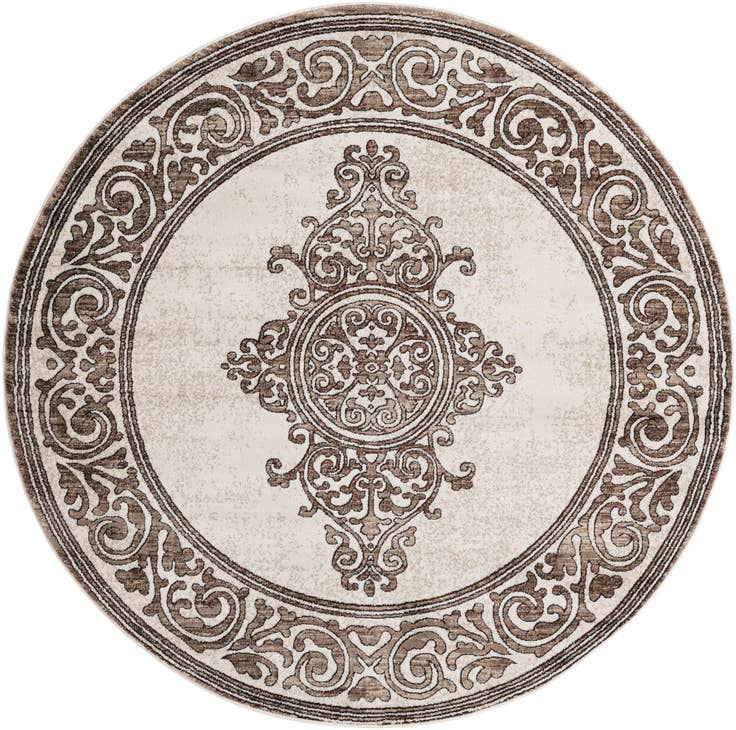 Detail image of 6' x 6' Hermitage Round Rug