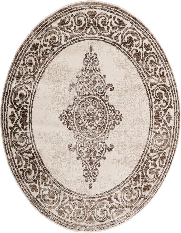 Detail image of 4' x 4' Hermitage Round Rug