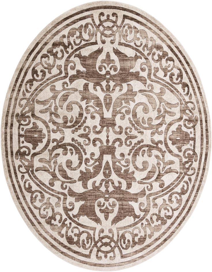 Detail image of 10' 8 x 10' 8 Hermitage Round Rug