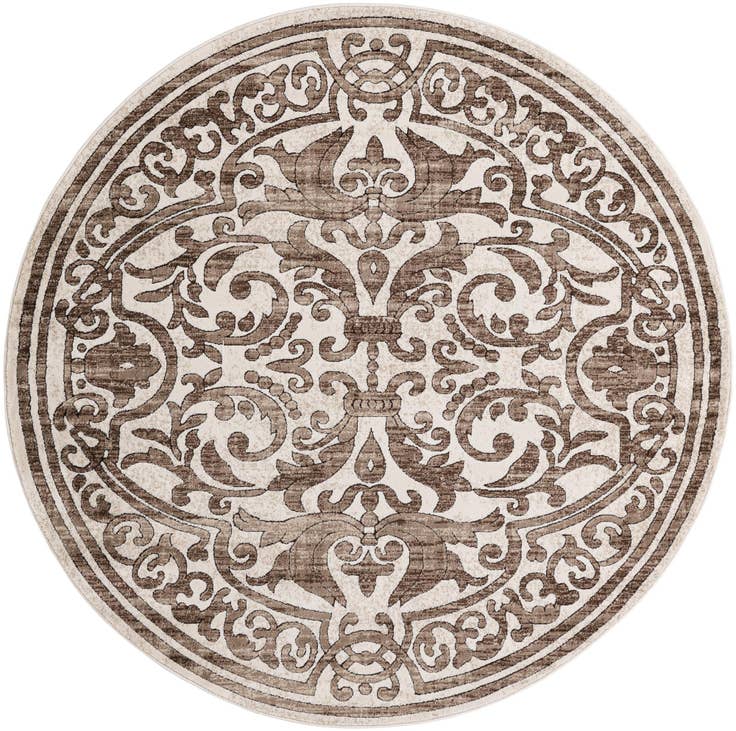 Detail image of 6' x 6' Hermitage Round Rug