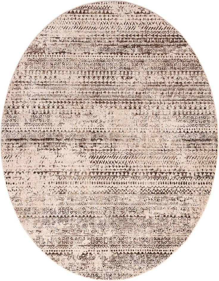 Detail image of 7' 10 x 7' 10 Hermitage Round Rug