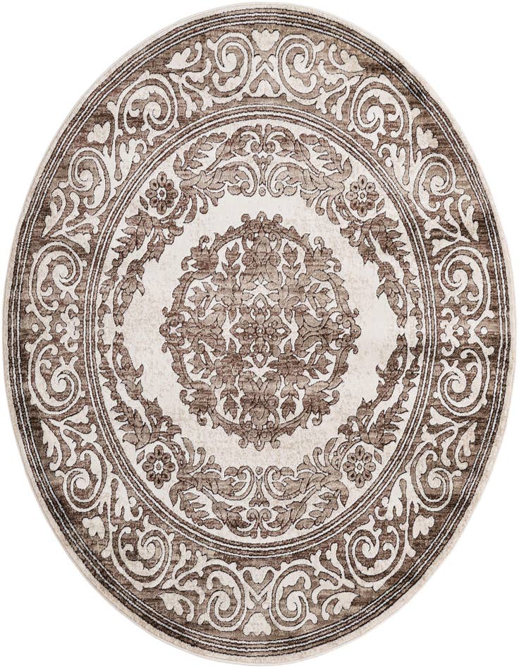 Detail image of 6' x 6' Hermitage Round Rug