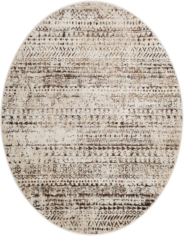 Detail image of 5' 3 x 5' 3 Hermitage Round Rug