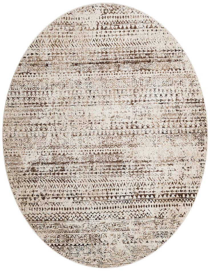 Detail image of 7' 1 x 7' 1 Hermitage Round Rug