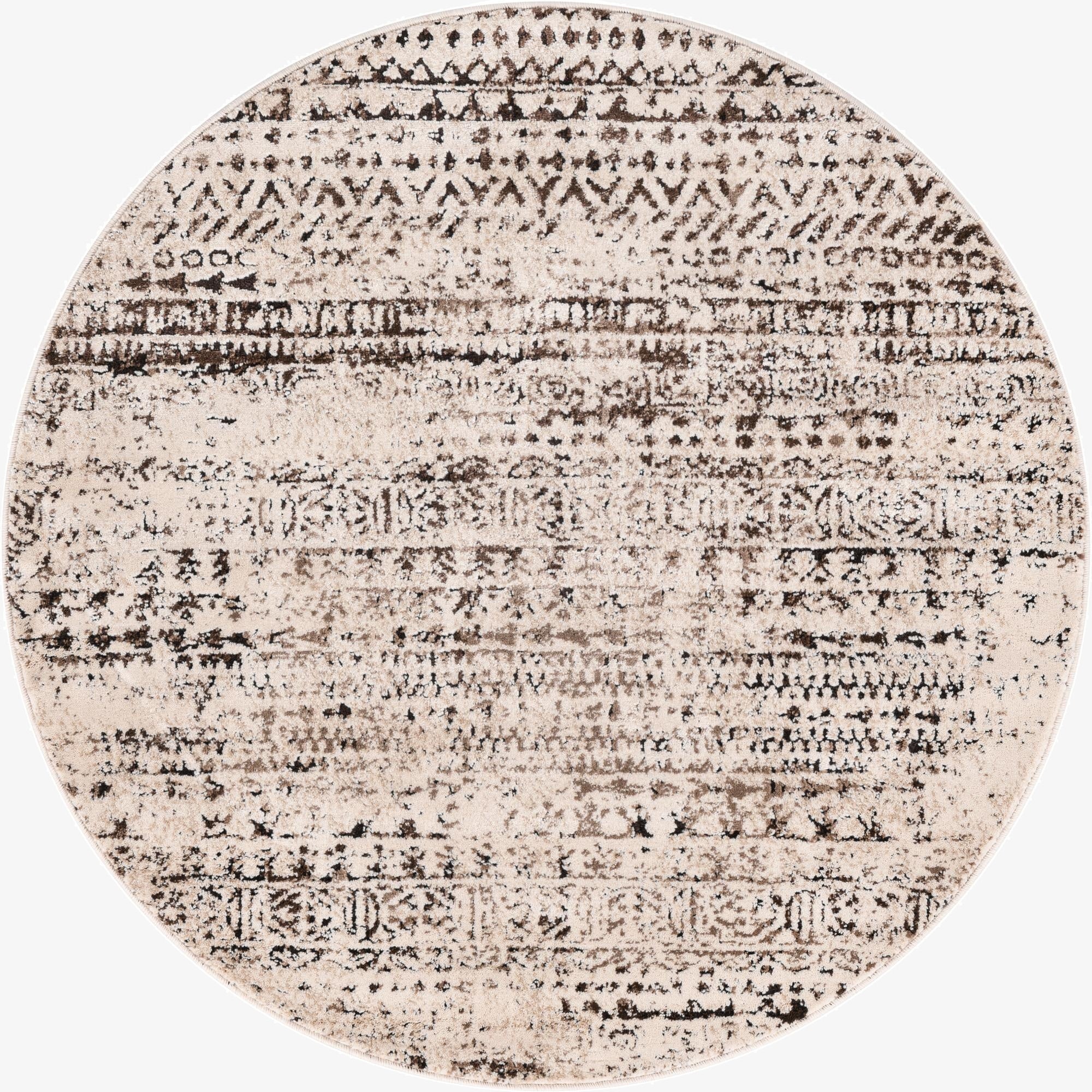 4' x 4' Hermitage Round Rug