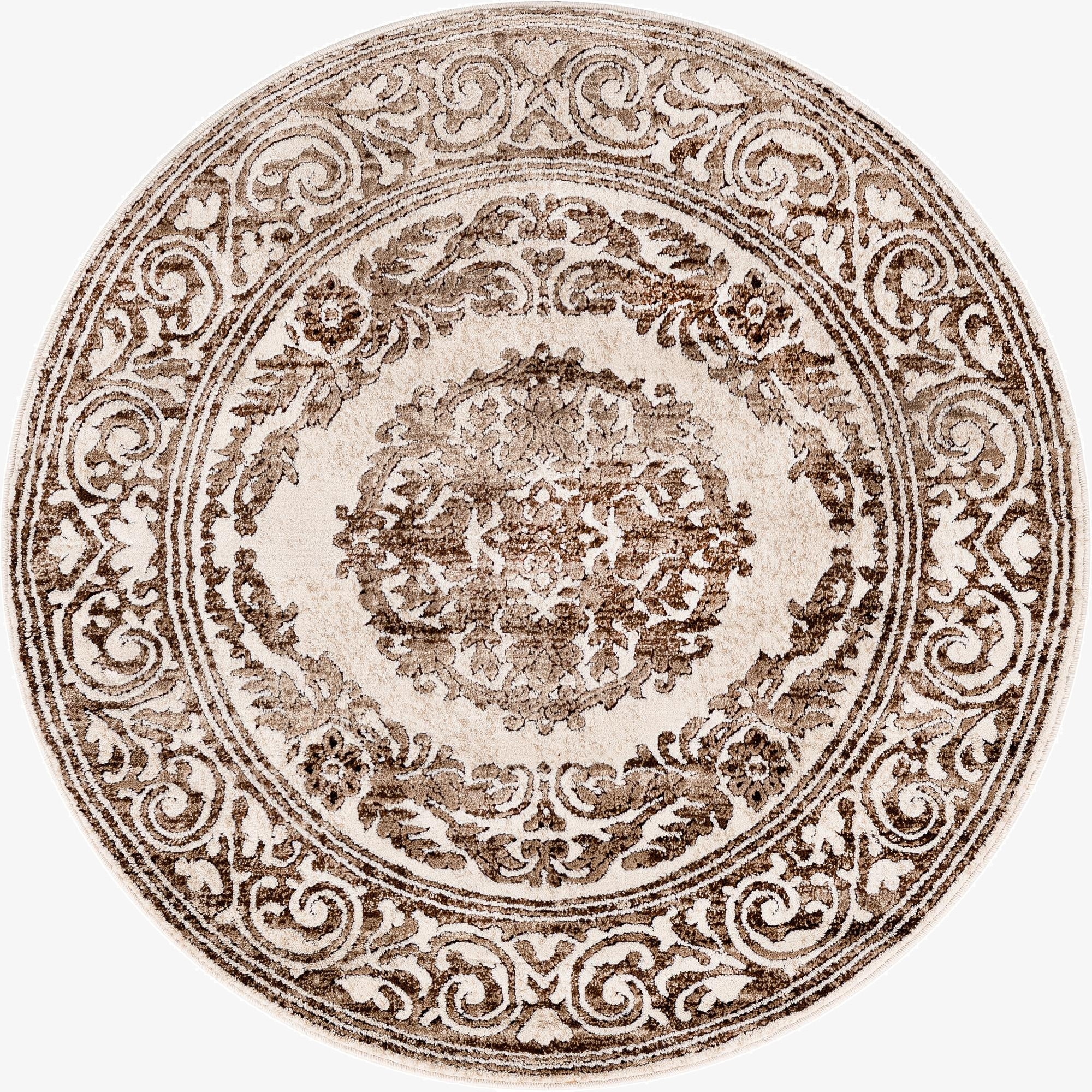 4' x 4' Hermitage Round Rug