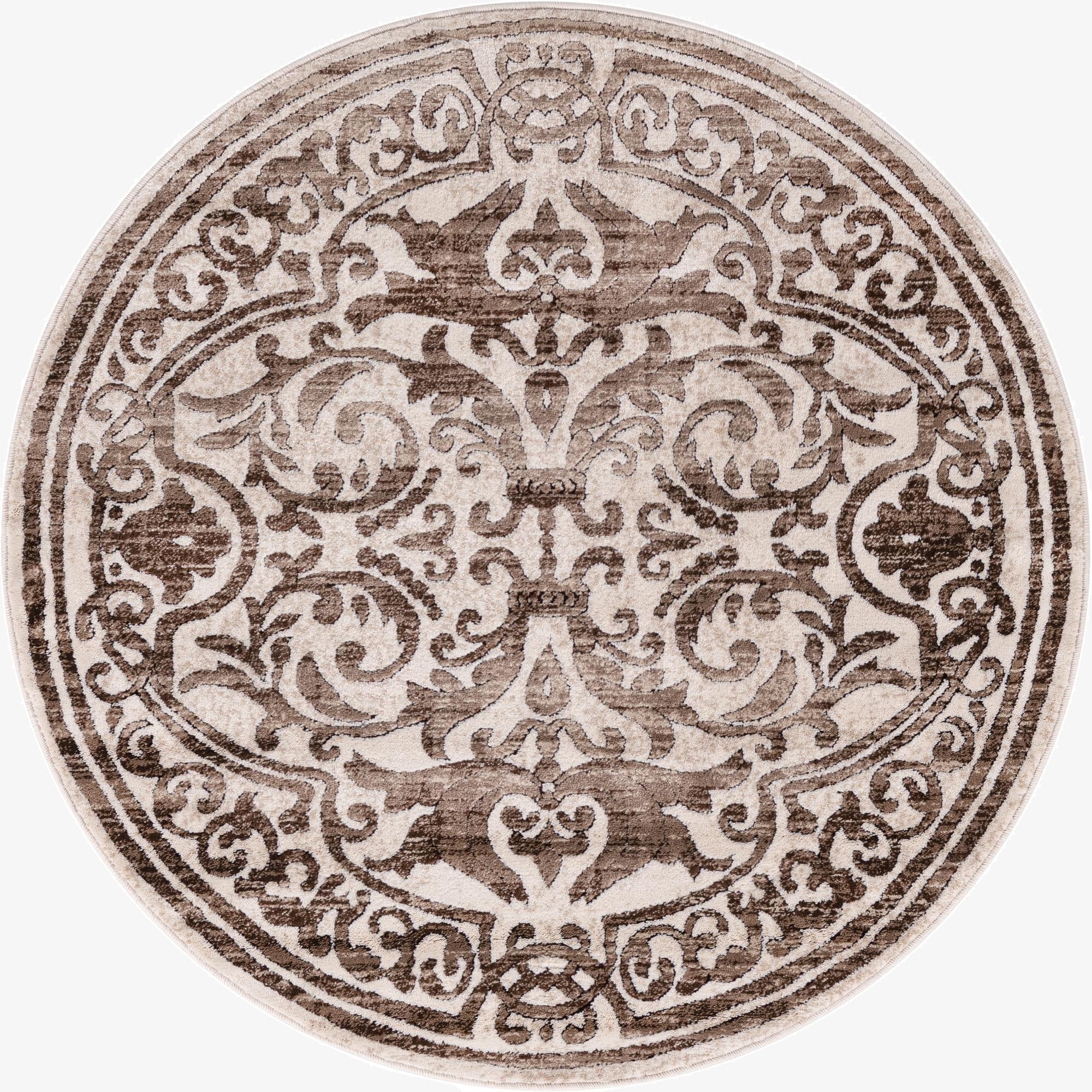 4' x 4' Hermitage Round Rug