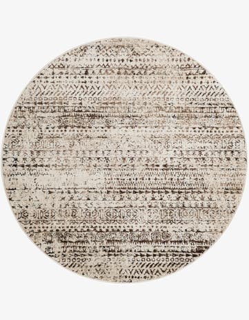 5' 3 x 5' 3 Hermitage Round Rug