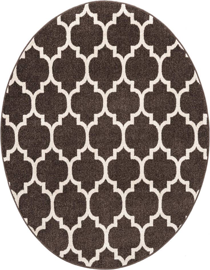 Detail image of 6' x 6' Trellis Round Rug