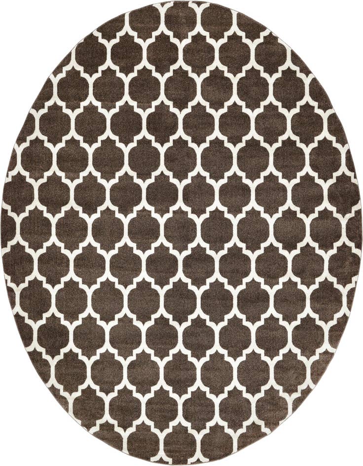 Detail image of 12' 2 x 12' 2 Trellis Round Rug
