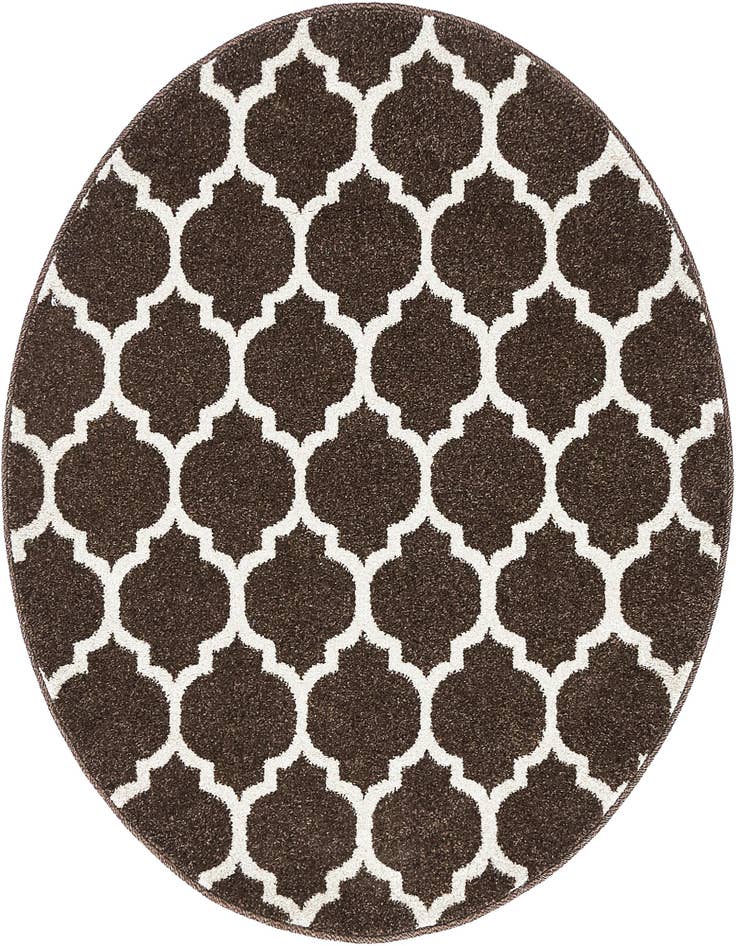 Detail image of 3' x 3' Trellis Round Rug