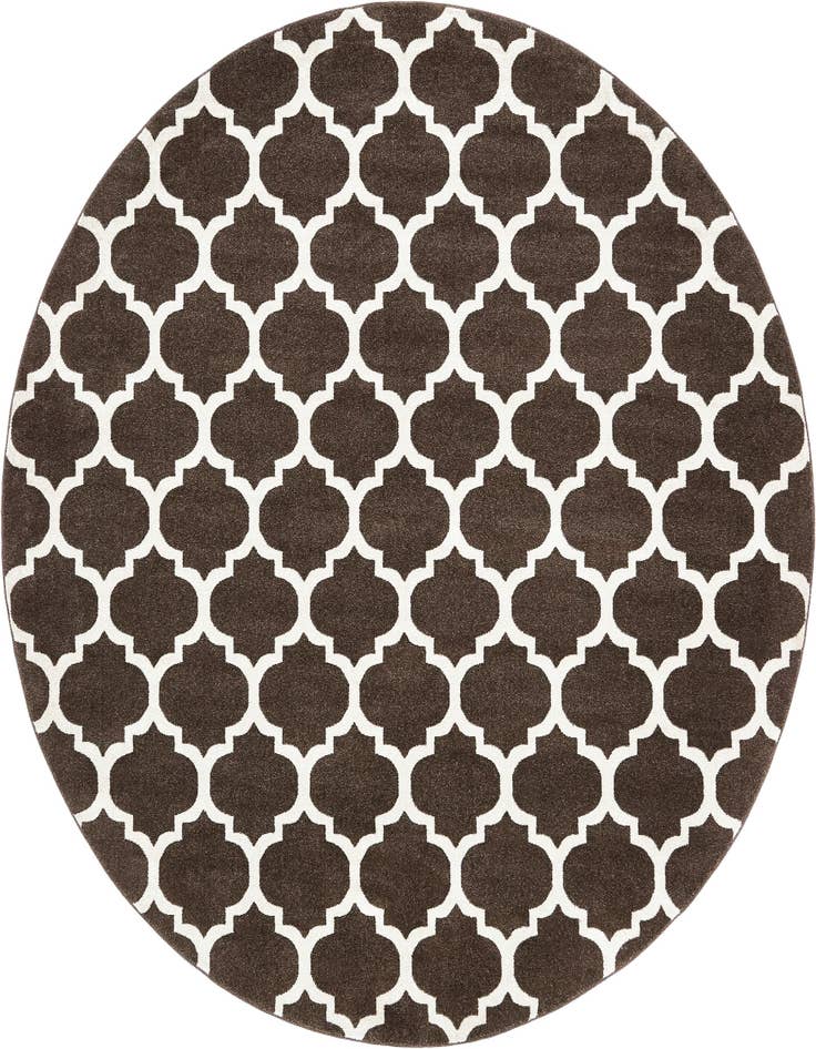 Detail image of 10' x 10' Trellis Round Rug