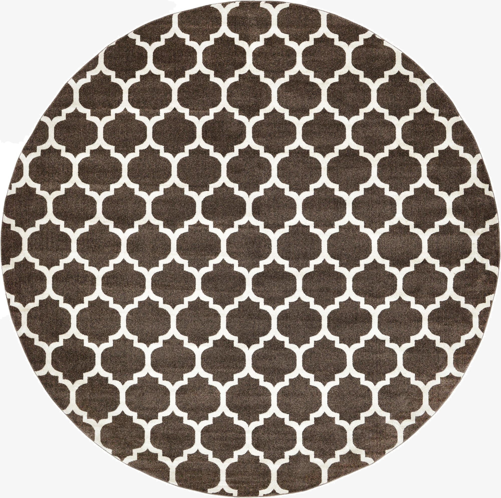 Primary image 12' 2 x 12' 2 Trellis Round Rug