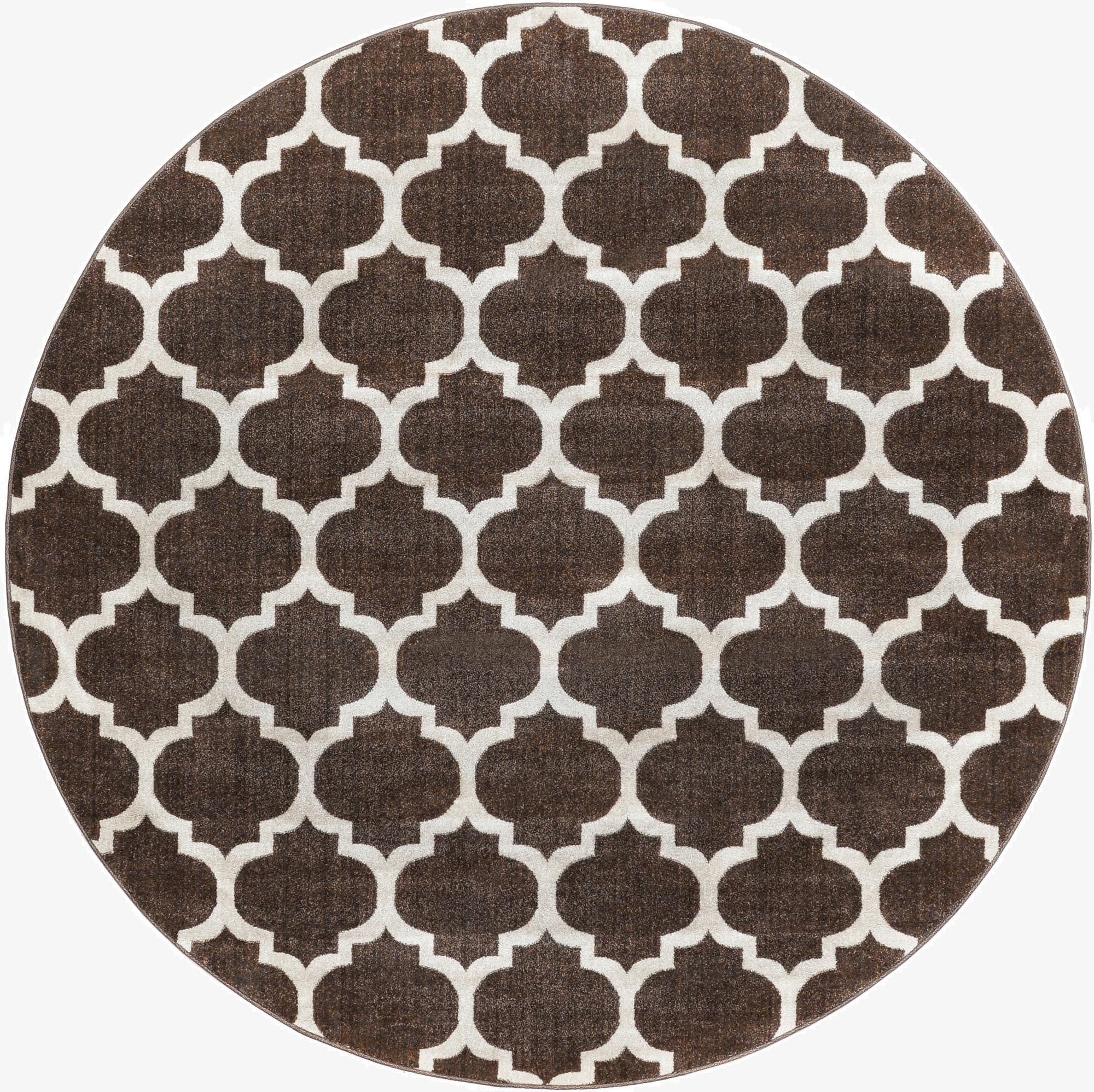 Primary image 7' 10 x 7' 10 Trellis Round Rug