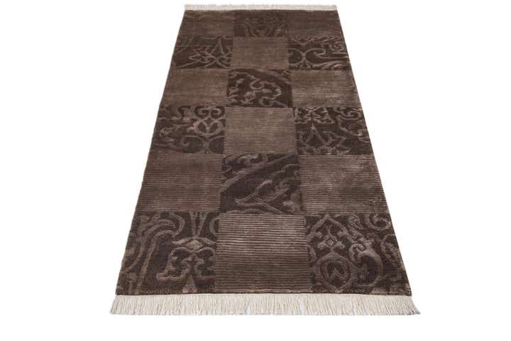 2' 9 x 6' 7 Hand Knotted Darya Wool Runner Rug