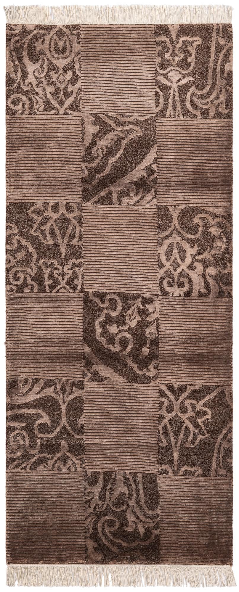 2' 9 x 6' 7 Hand Knotted Darya Wool Runner Rug