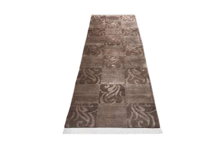 2' 9 x 9' 6 Hand Knotted Darya Wool Runner Rug