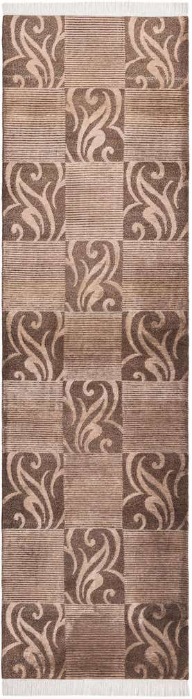 2' 9 x 9' 6 Hand Knotted Darya Wool Runner Rug